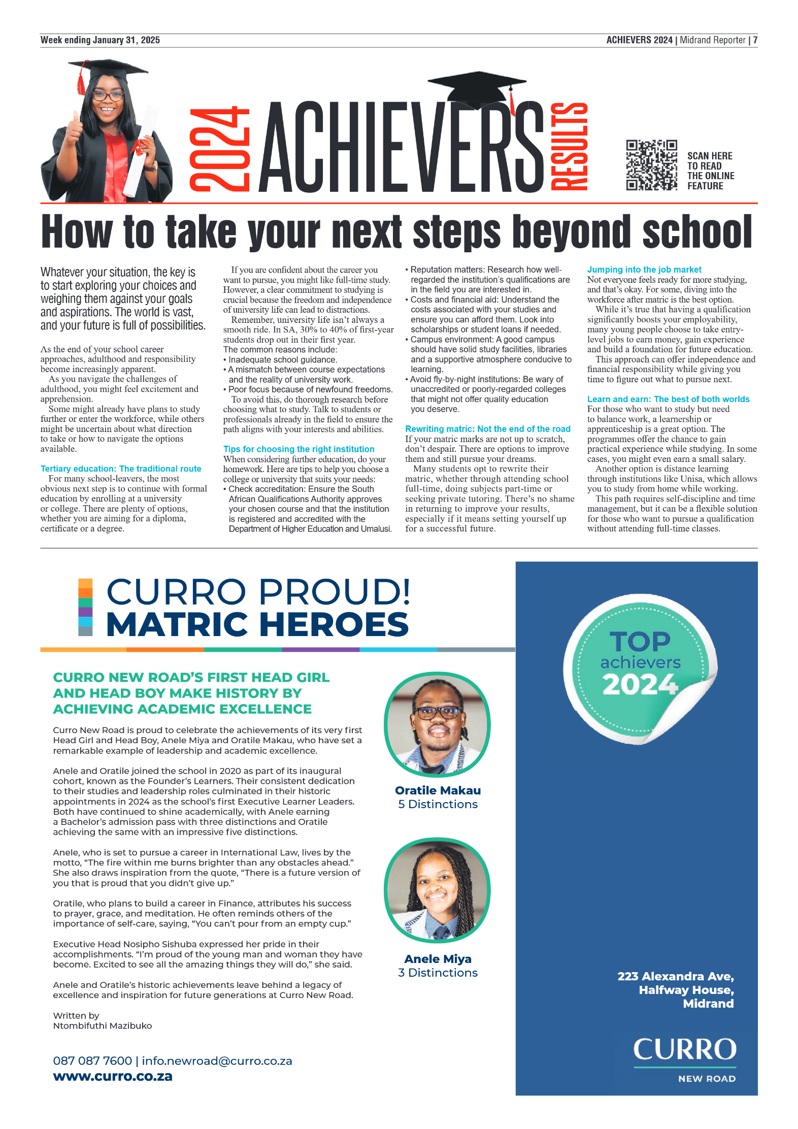 Midrand Reporter 31 January 2025 page 7