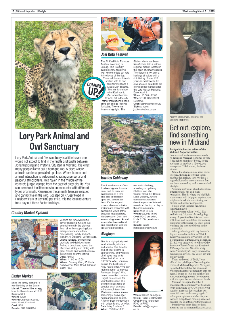 Midrand Reporter 31 March 2023 page 10