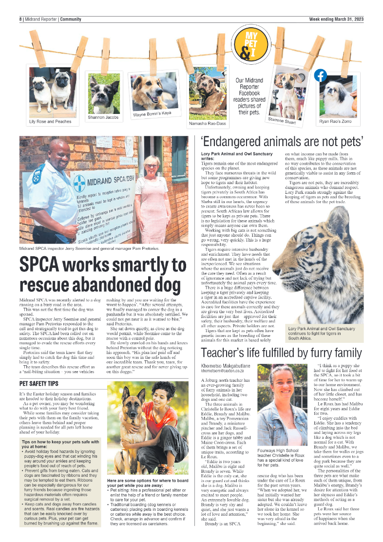 Midrand Reporter 31 March 2023 page 8