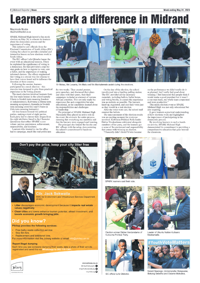 Midrand Reporter 31 May 2024 page 2