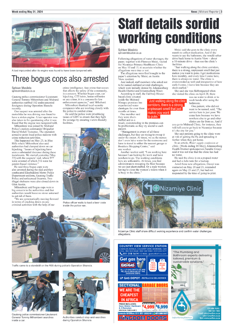 Midrand Reporter 31 May 2024 page 3
