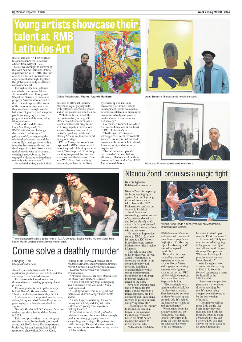Midrand Reporter 31 May 2024 page 8