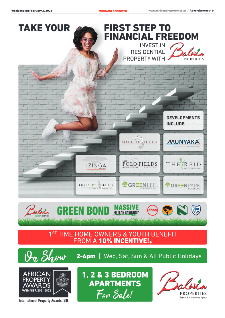 Midrand Reporter 3 Feb 2023 page 9