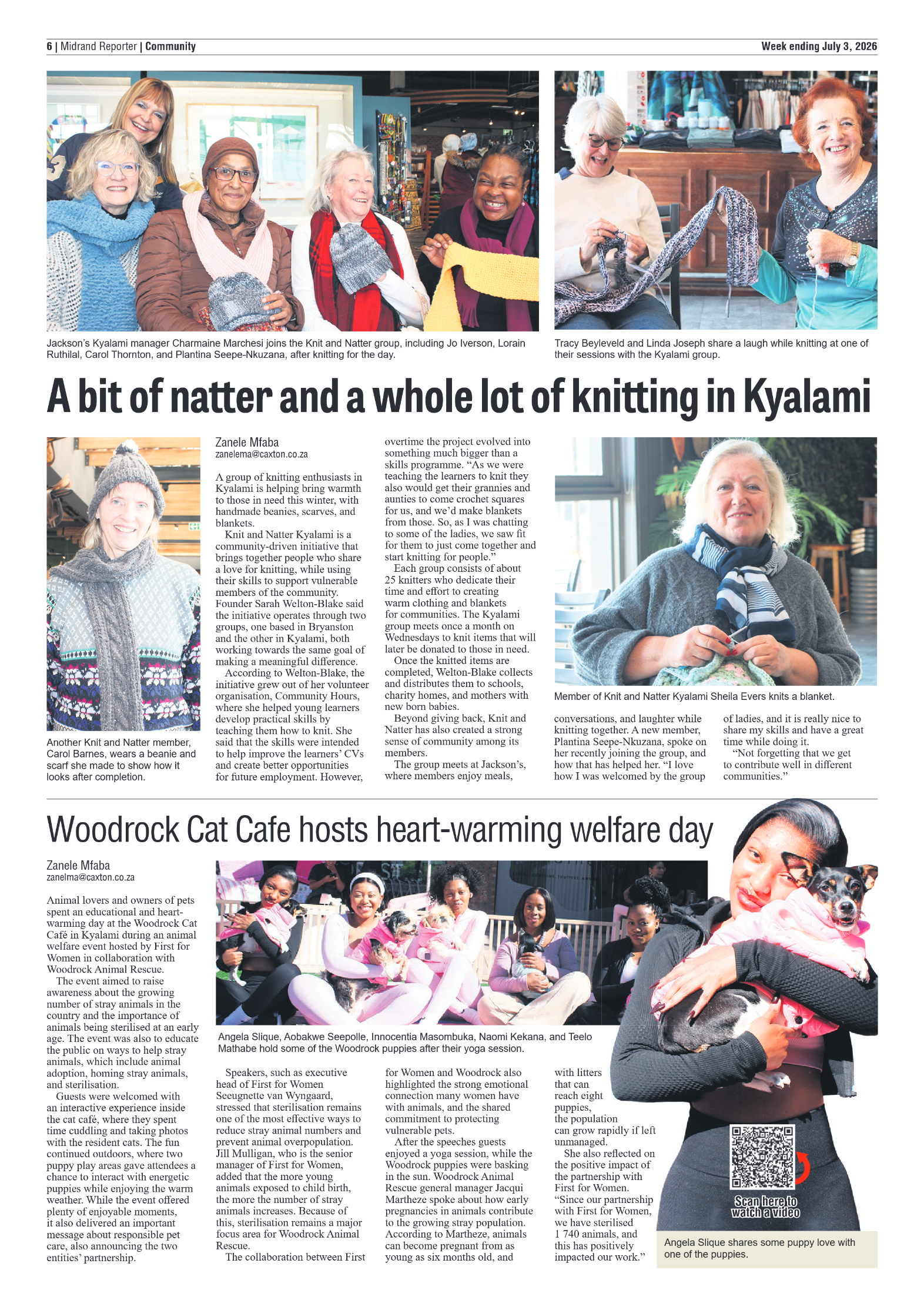 Midrand Reporter 3 July 2026 page 6