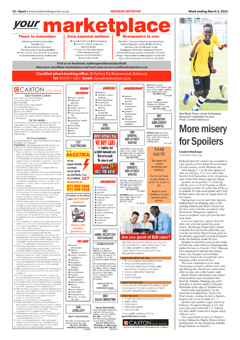 Midrand Reporter 3 March 2023 page 10