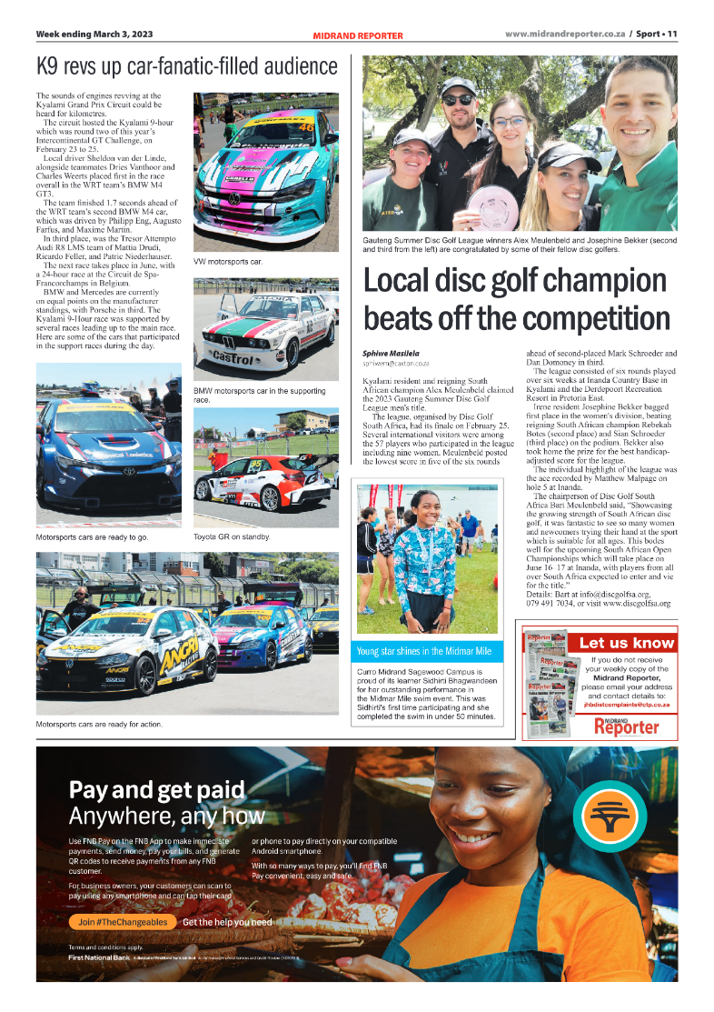 Midrand Reporter 3 March 2023 page 11