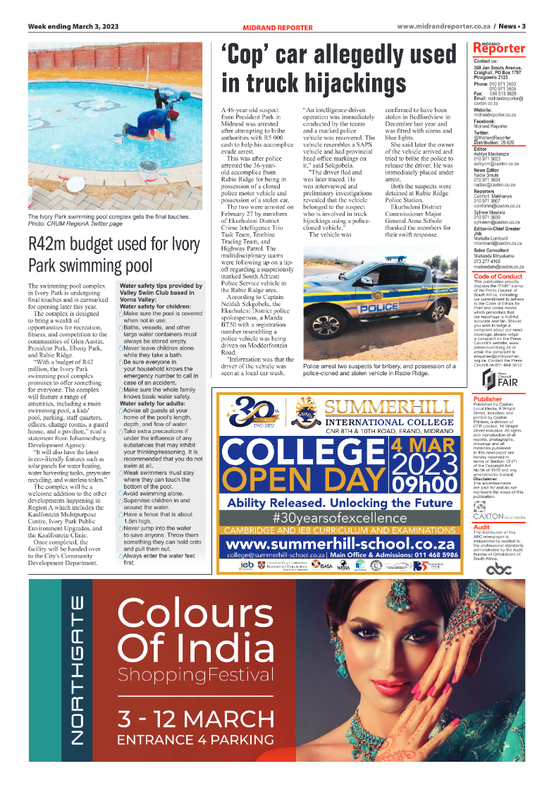 Midrand Reporter 3 March 2023 page 3