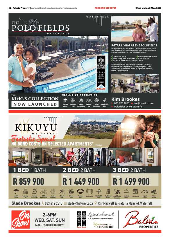 Midrand Reporter 3 May, 2019 page 12