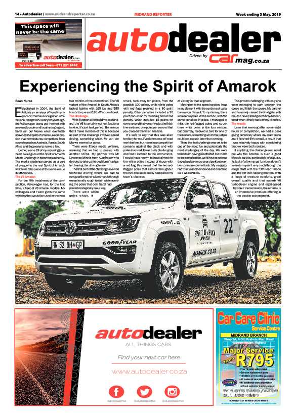 Midrand Reporter 3 May, 2019 page 14