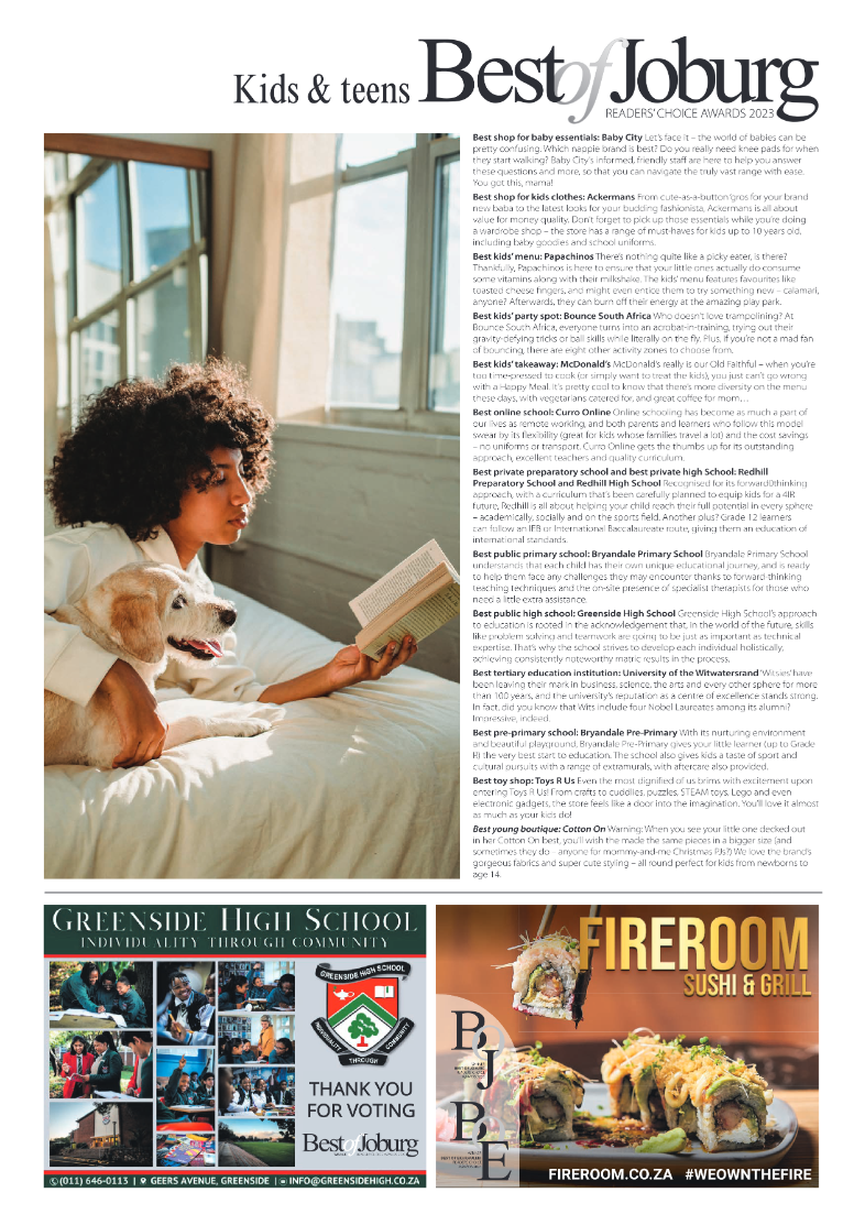 Midrand Reporter 3 November 2023 page 13