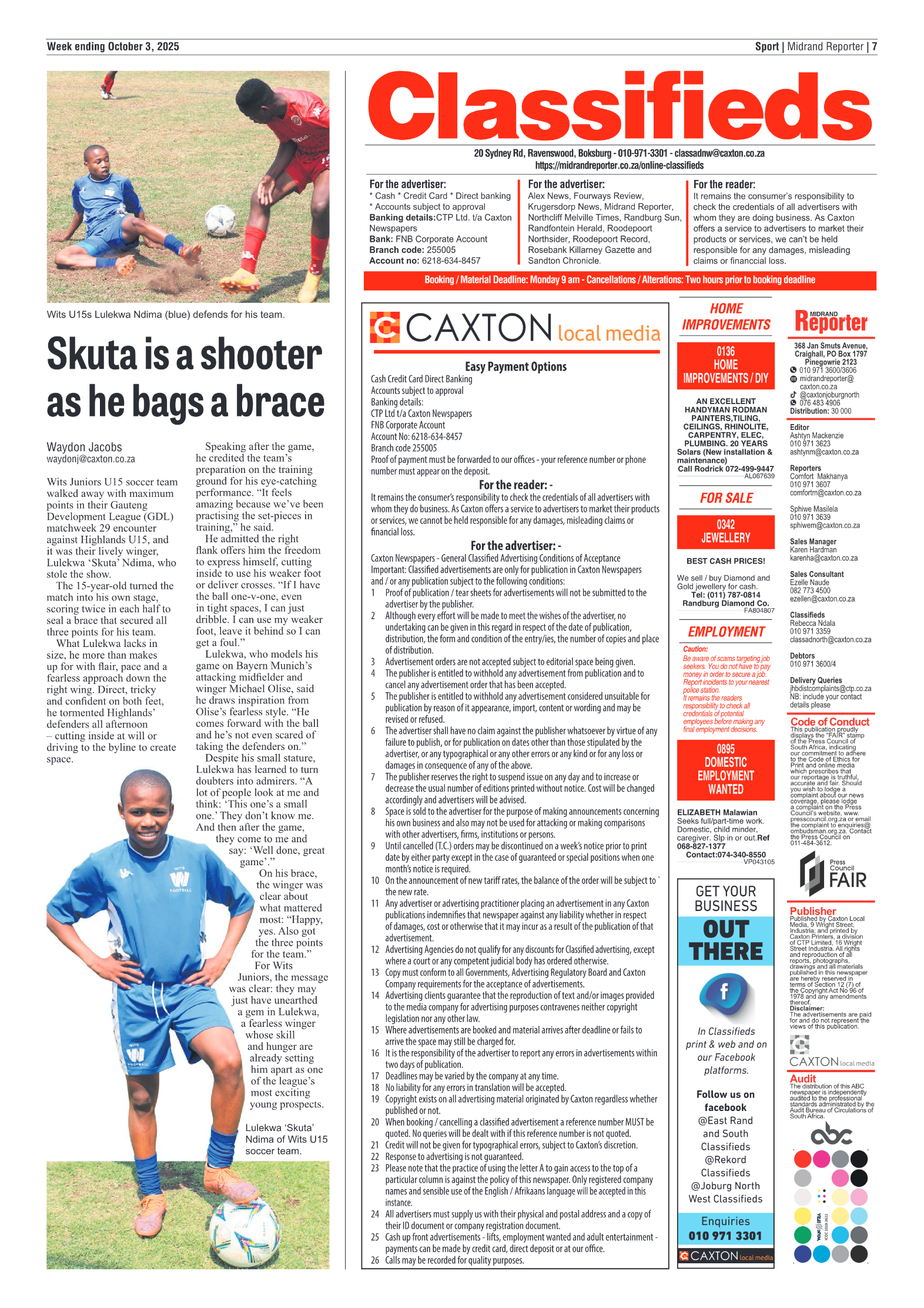 Midrand Reporter 3 October 2025 page 7