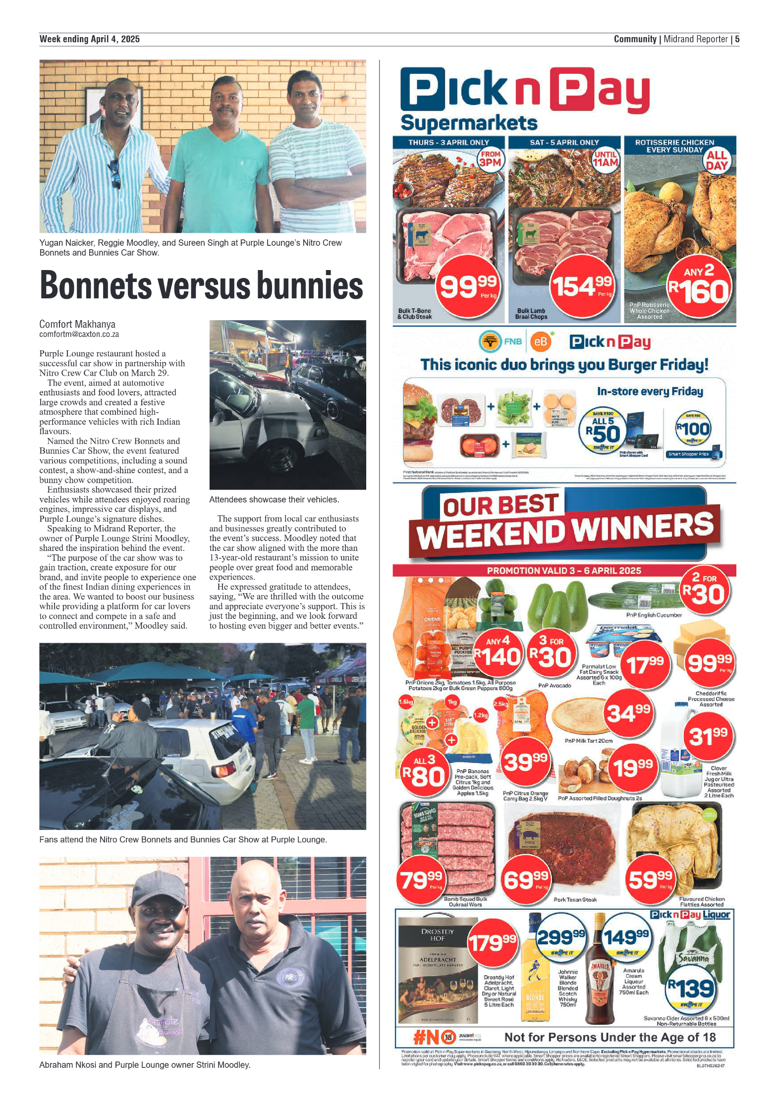 Midrand Reporter 4 April 2025 page 5
