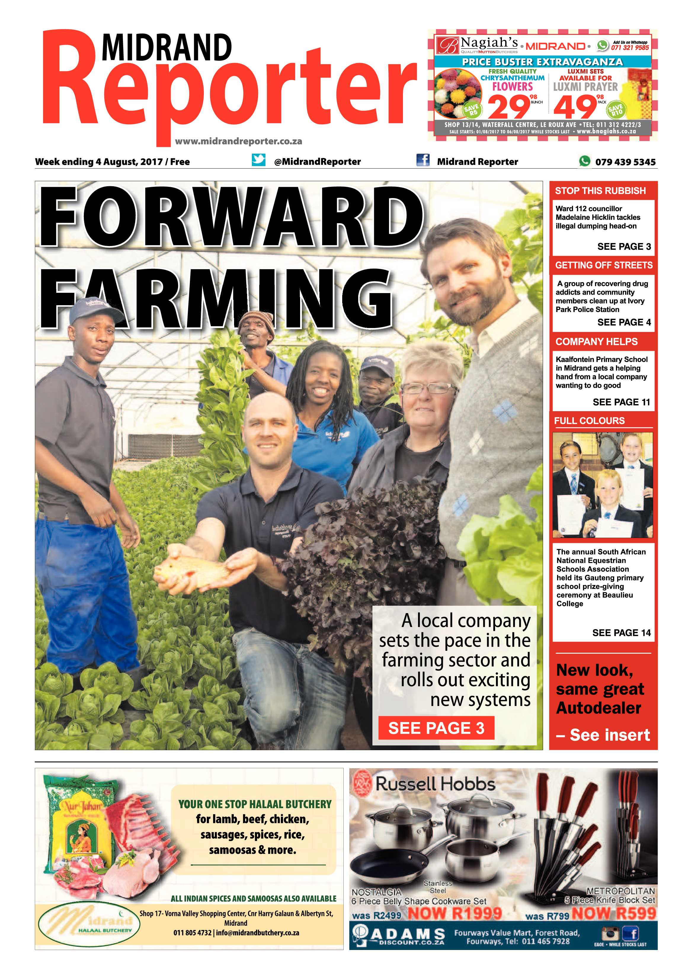 Midrand Reporter 4 August 2017 page 1