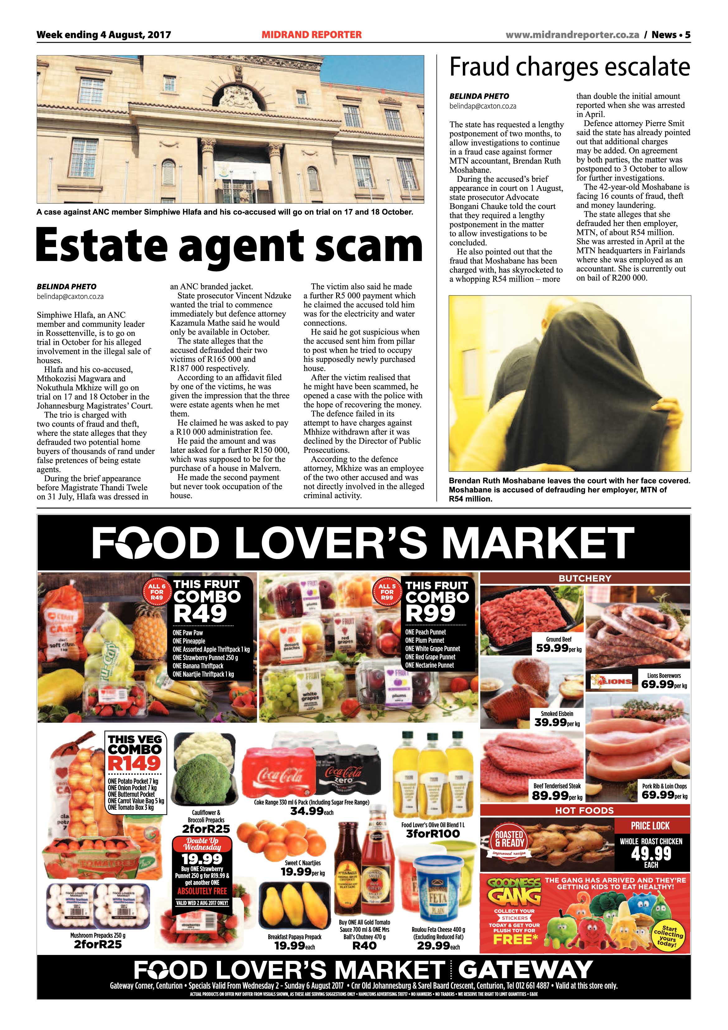 Midrand Reporter 4 August 2017 page 5