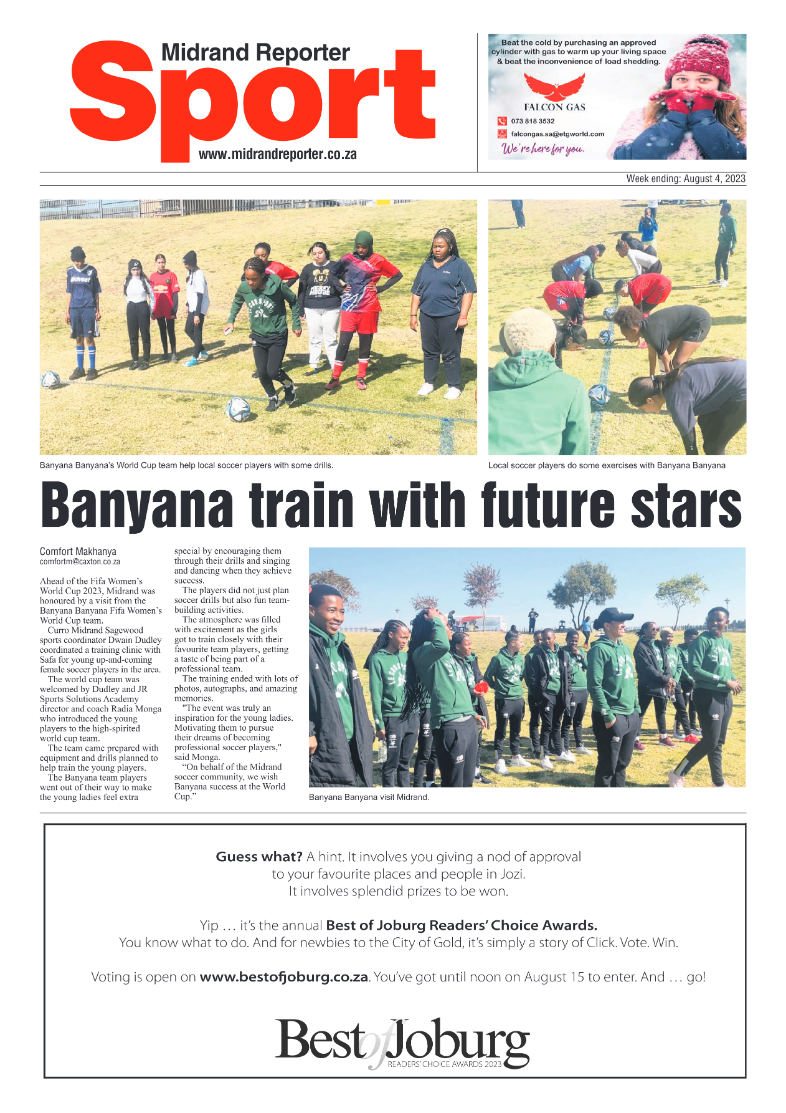 Midrand Reporter 4 August 2023 page 20