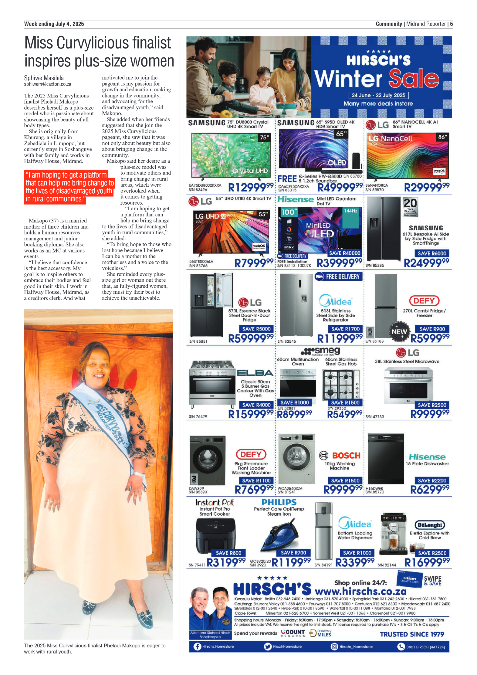 Midrand Reporter 4 July 2025 page 5