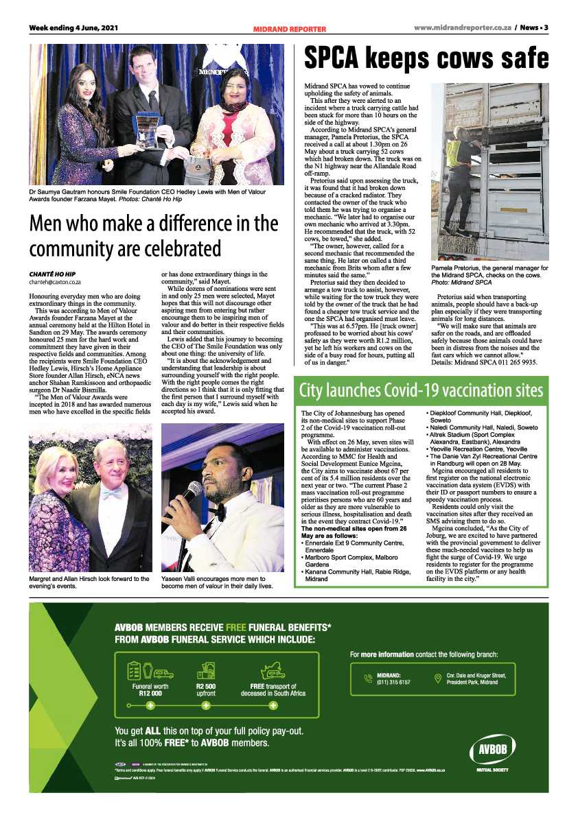 Midrand Reporter 4 June 2021 page 3