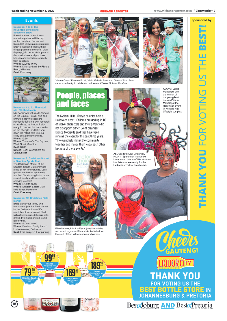 Midrand Reporter 4 November 2022 page 15