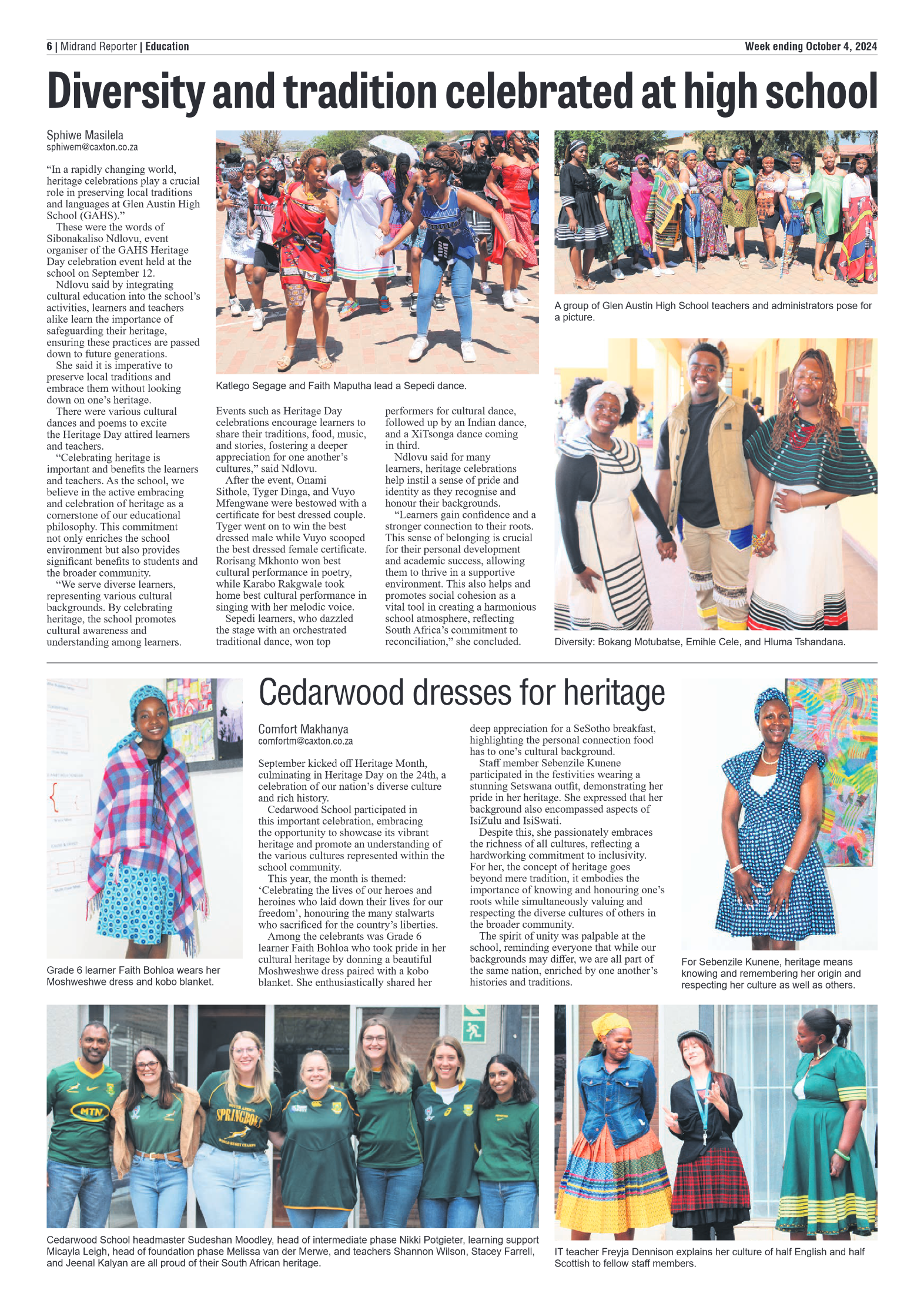Midrand Reporter 4 October 2024 page 6