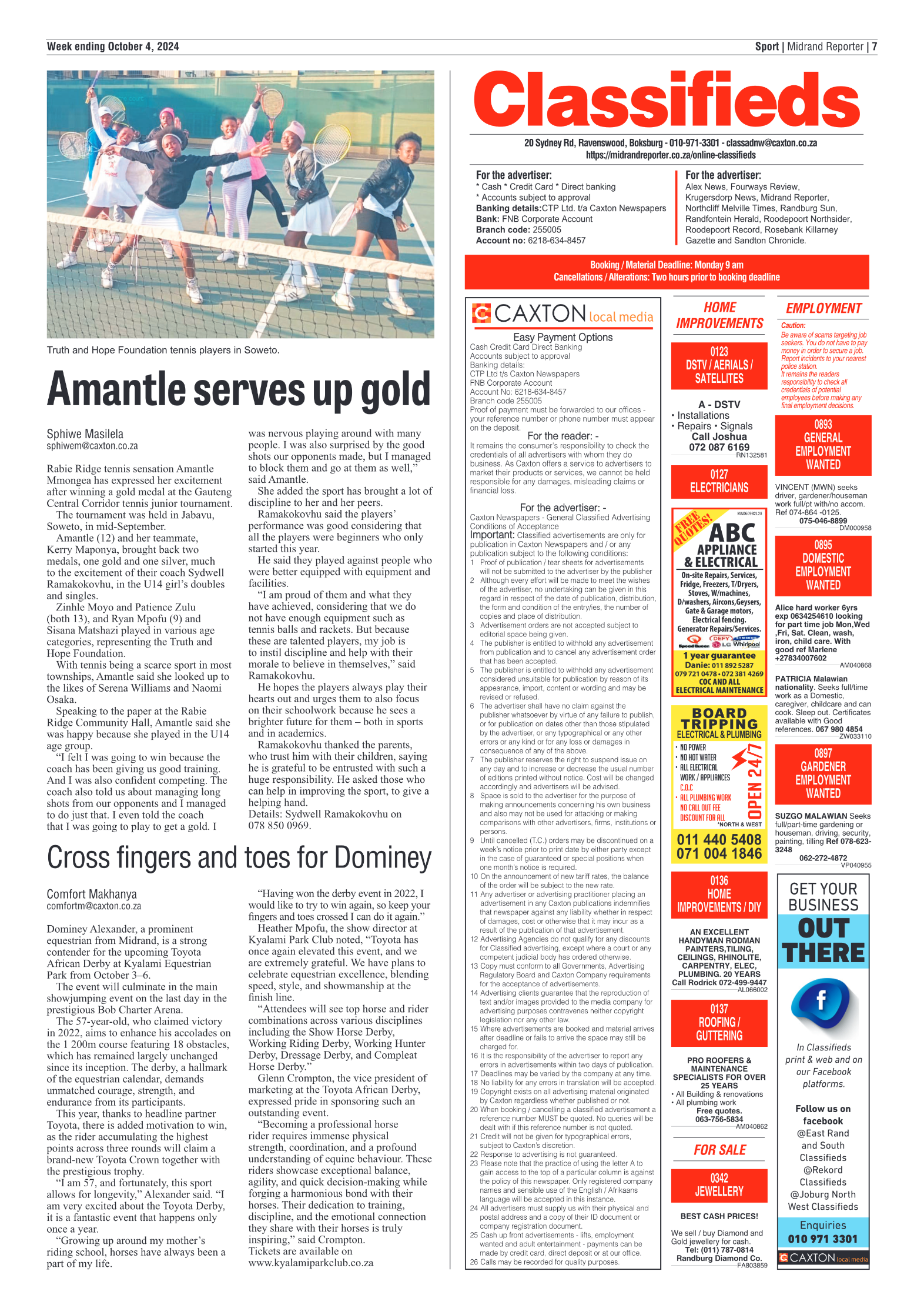 Midrand Reporter 4 October 2024 page 7