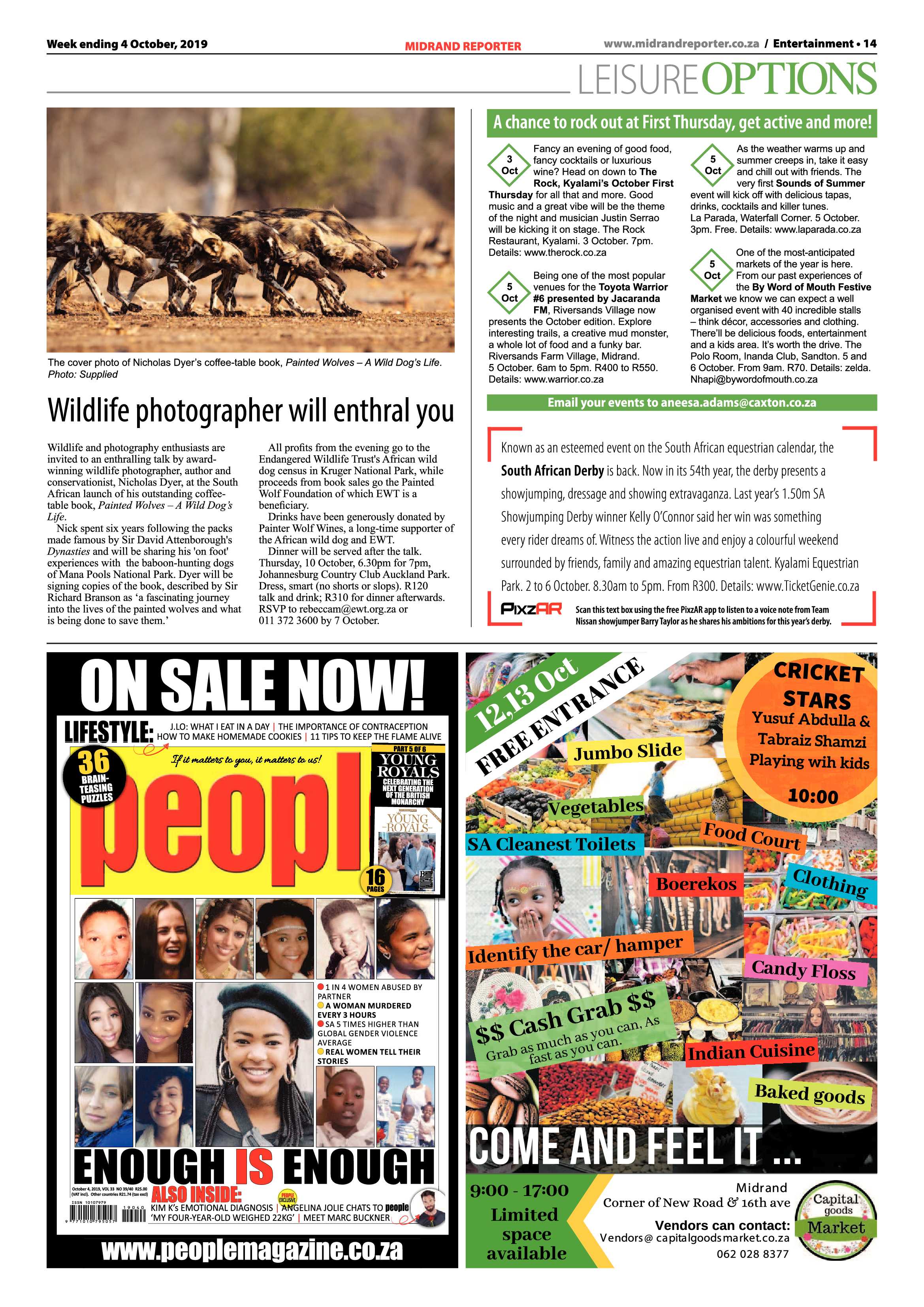 Midrand Reporter 4 October, 2019 page 14
