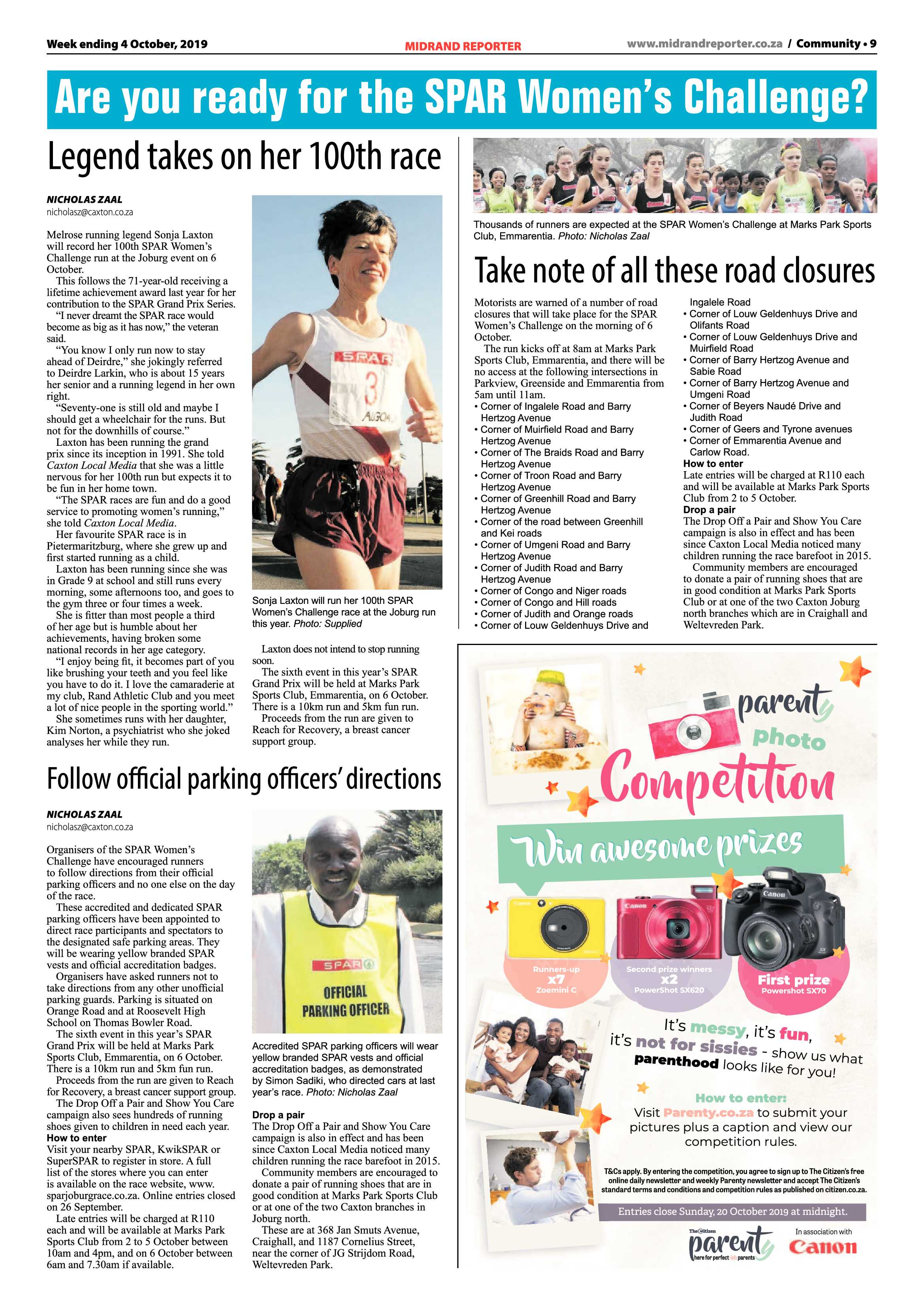 Midrand Reporter 4 October, 2019 page 9