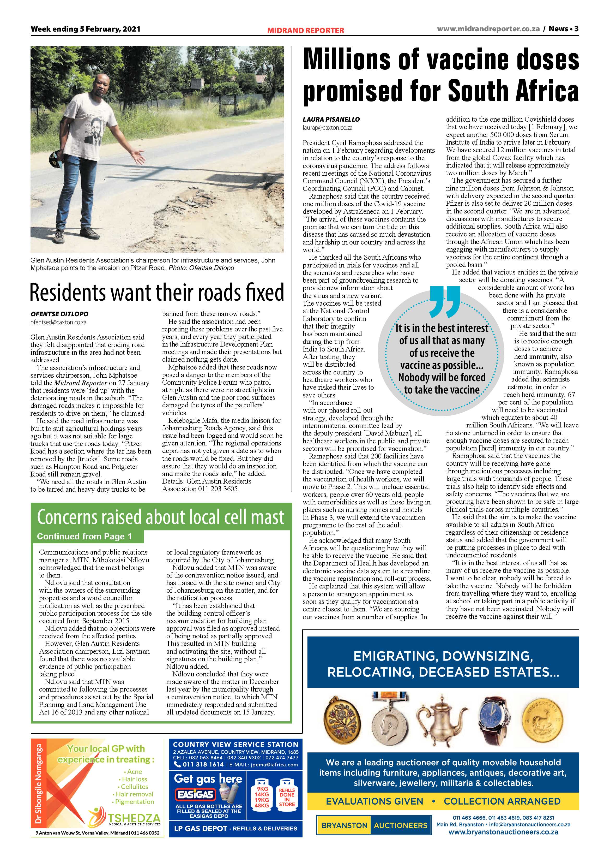 Midrand Reporter 5 February 2021 page 4