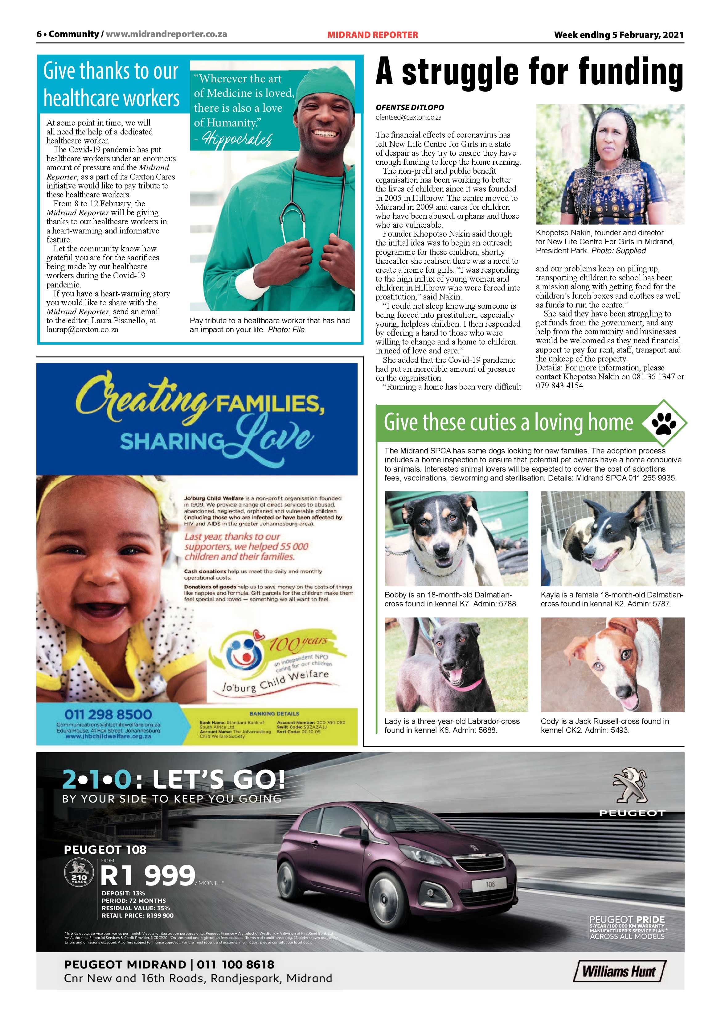 Midrand Reporter 5 February 2021 page 7