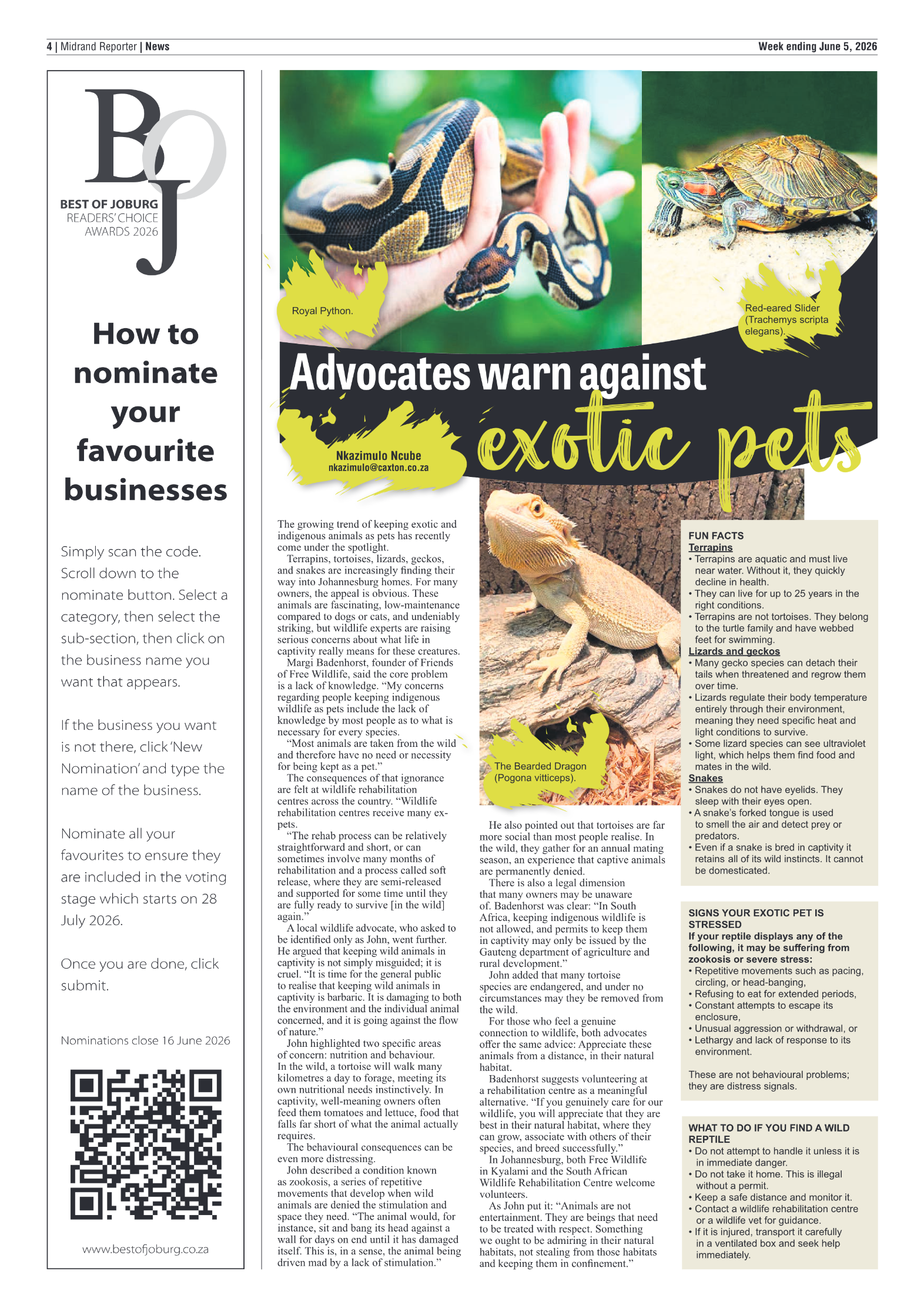 Midrand Reporter 5 June 2026 page 4