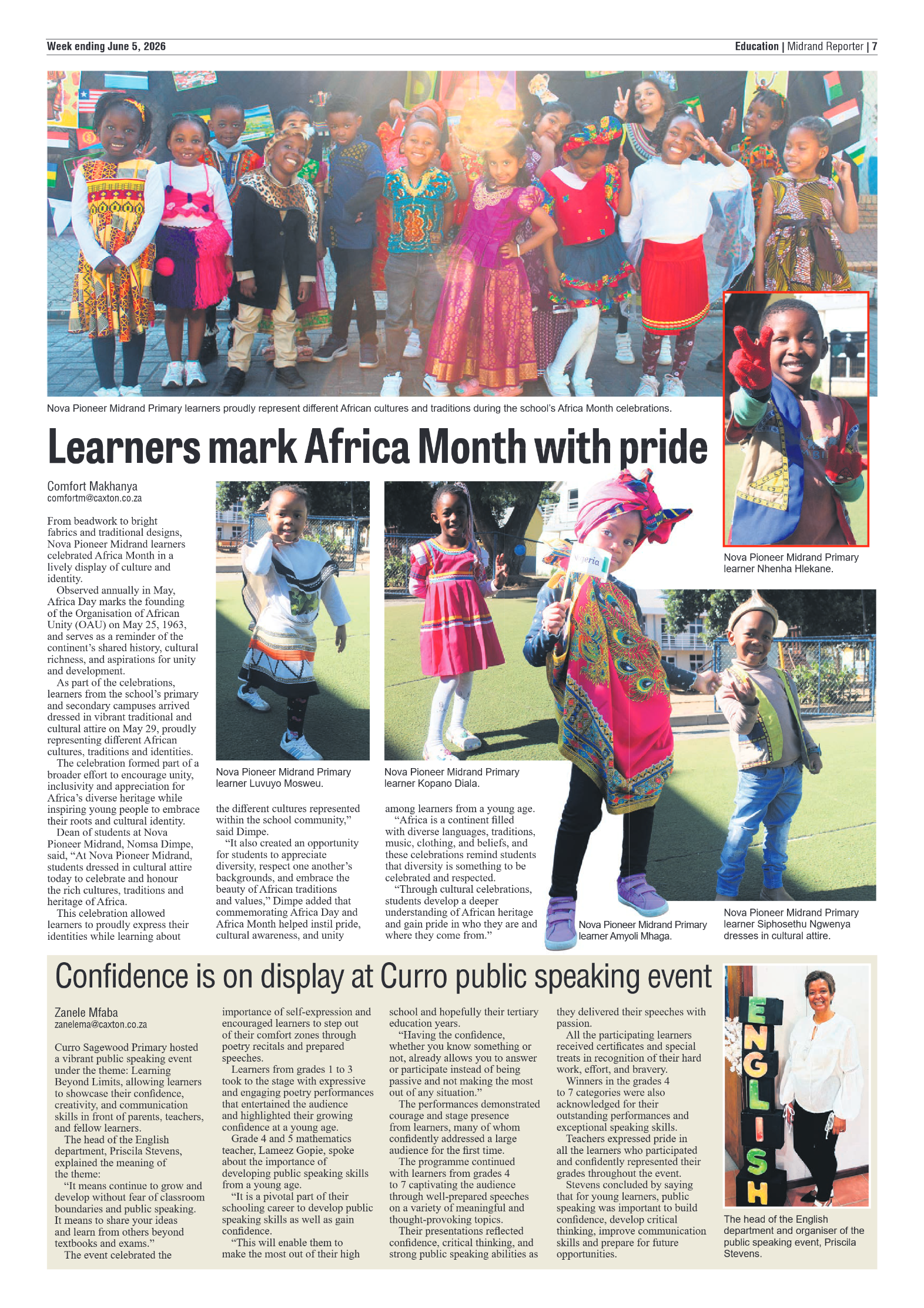 Midrand Reporter 5 June 2026 page 7