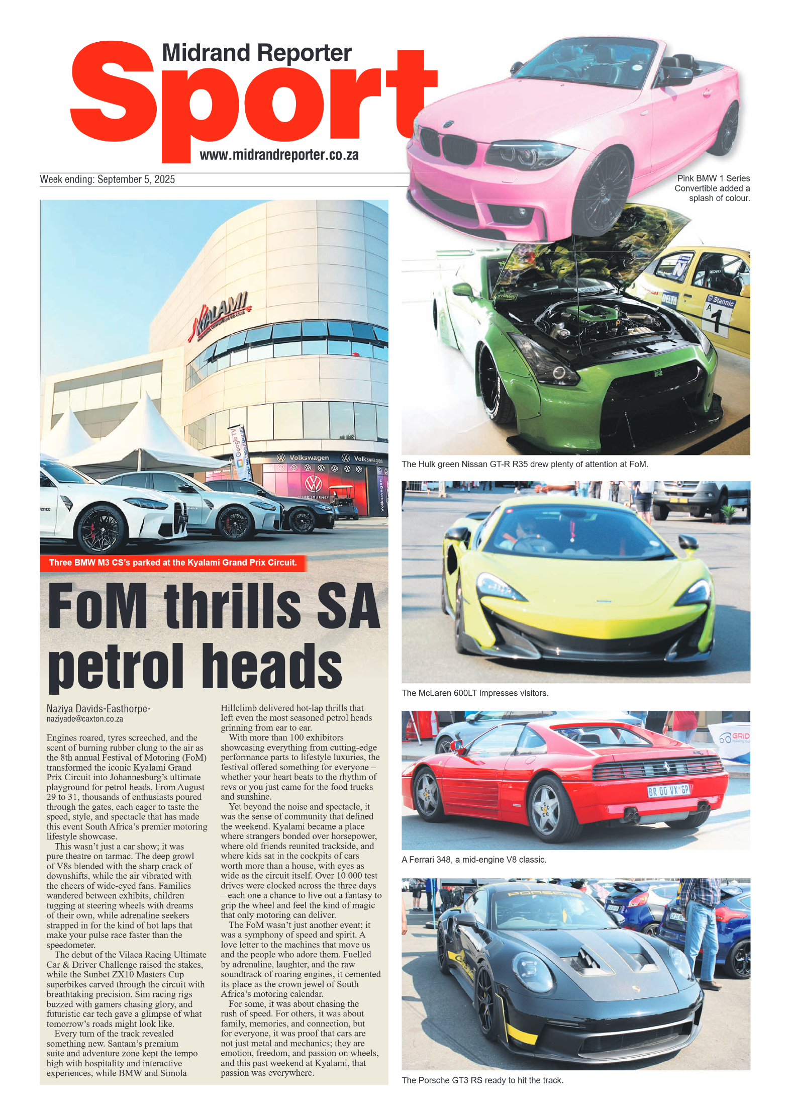 Midrand Reporter 5 September 2025 page 8