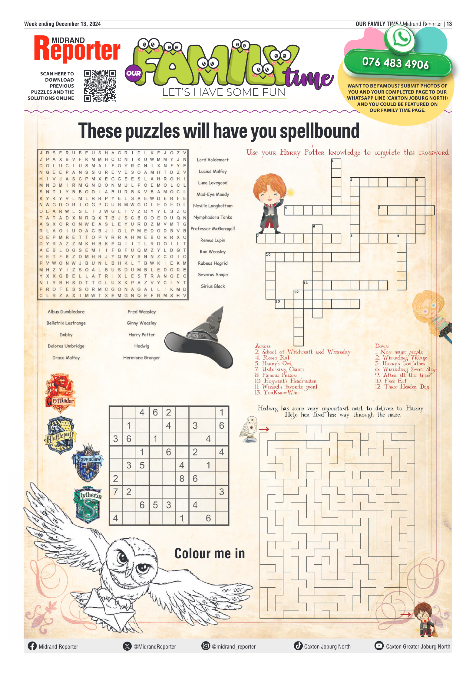 Midrand Reporter 13 December 2024 page 13