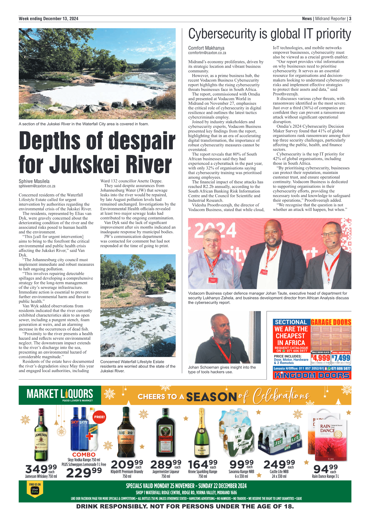 Midrand Reporter 13 December 2024 page 3