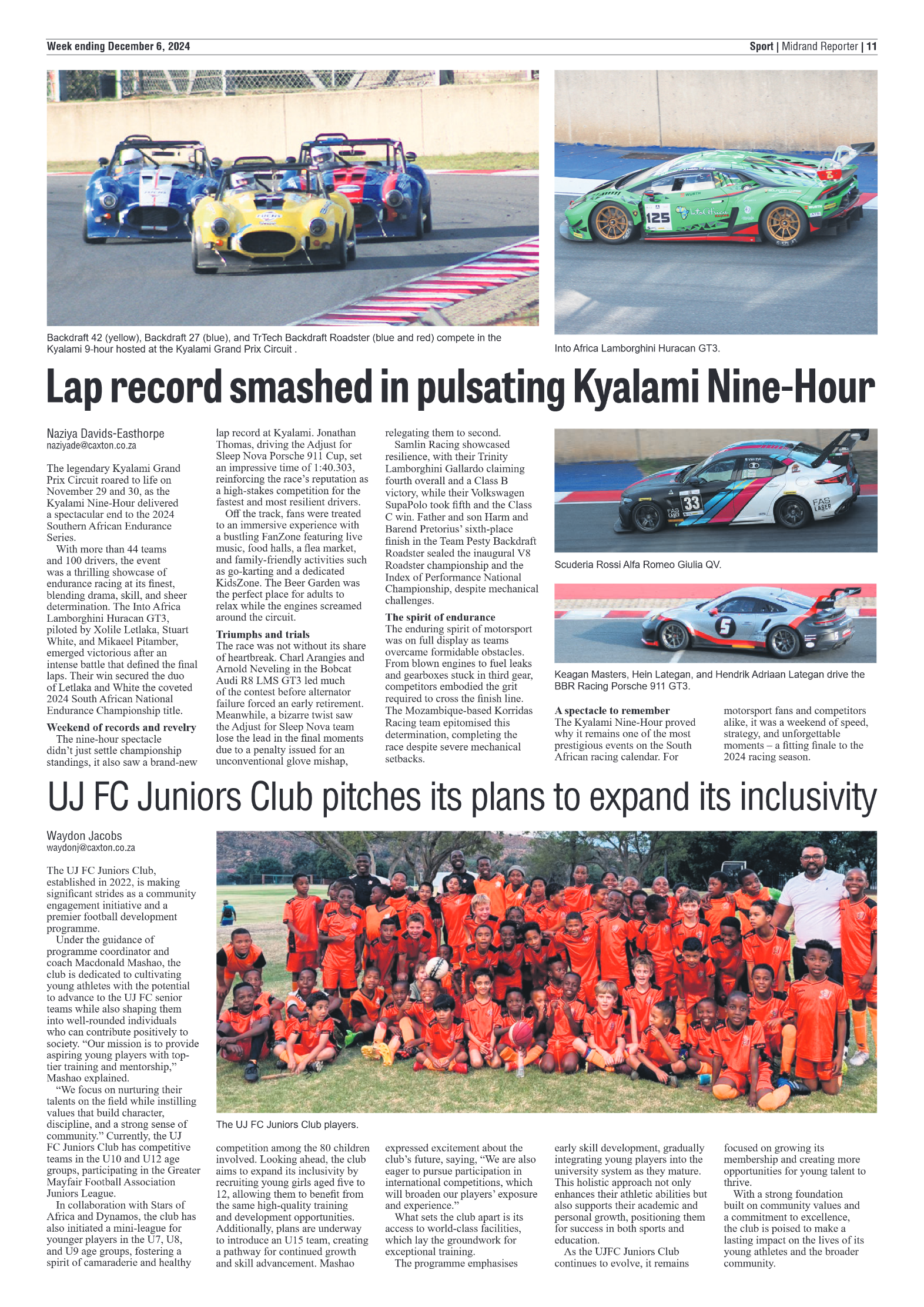Midrand Reporter 6 December 2024 page 11