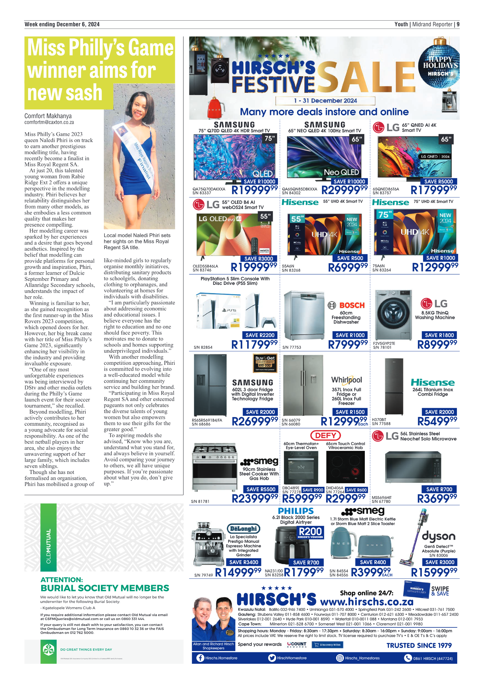 Midrand Reporter 6 December 2024 page 9