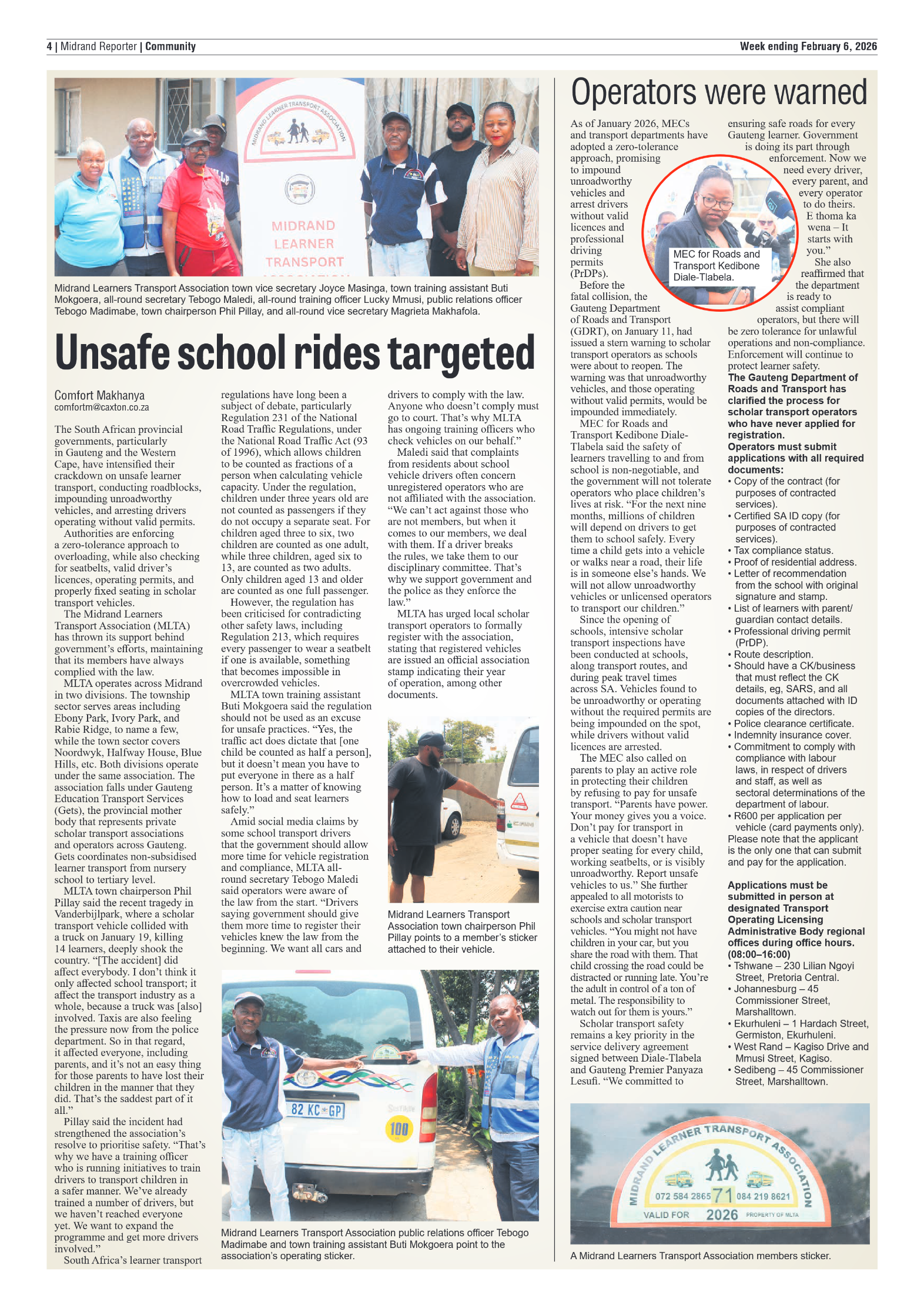 Midrand Reporter 6 February 2026 page 4