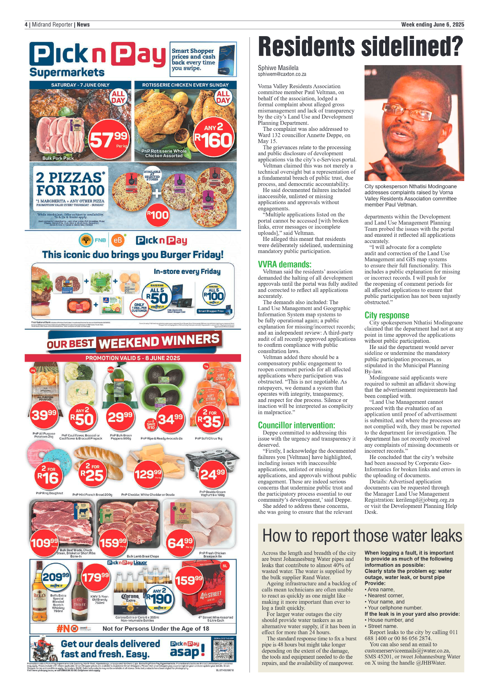 Midrand Reporter 6 June 2025 page 4