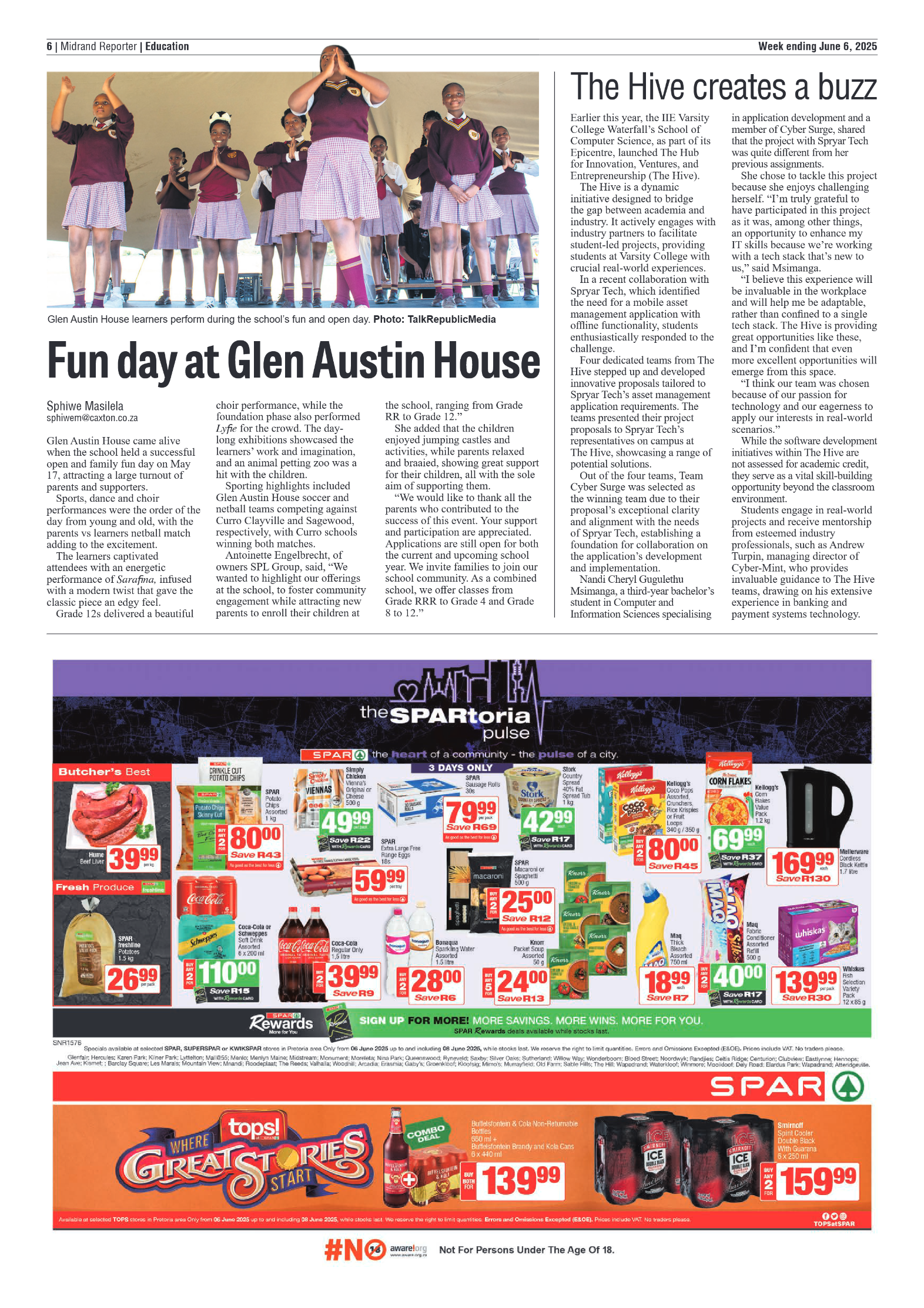 Midrand Reporter 6 June 2025 page 6