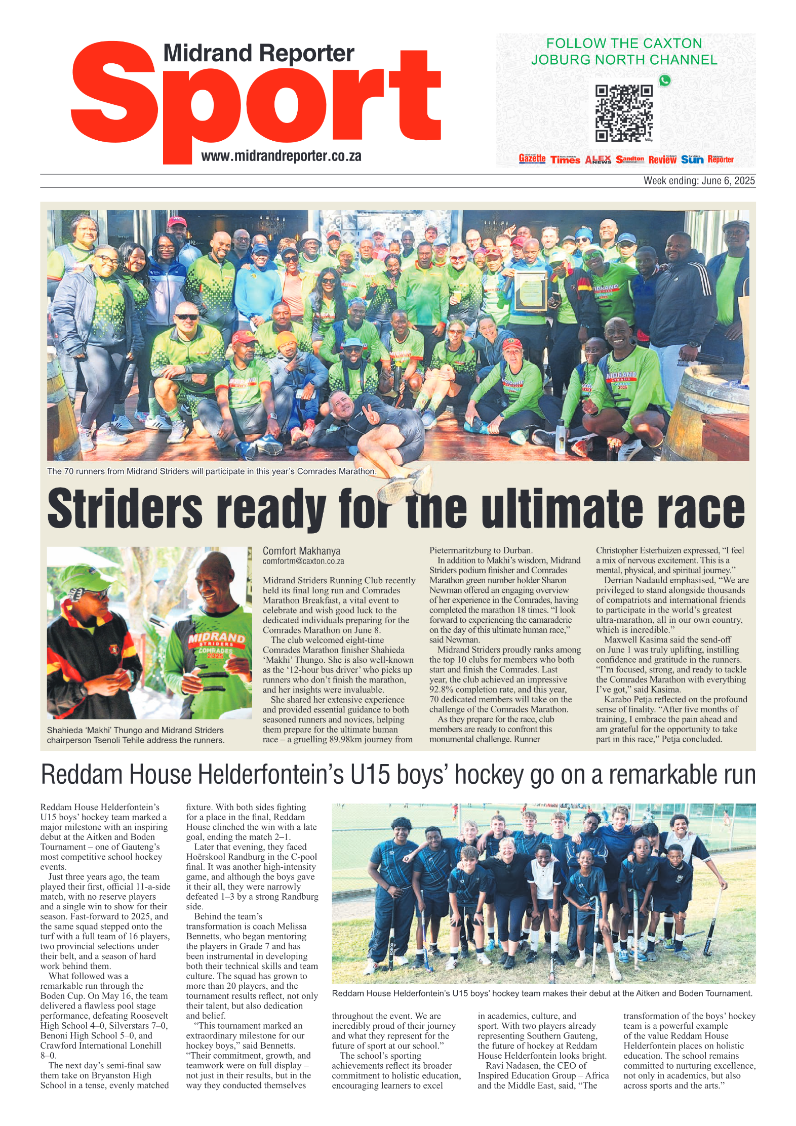 Midrand Reporter 6 June 2025 page 8