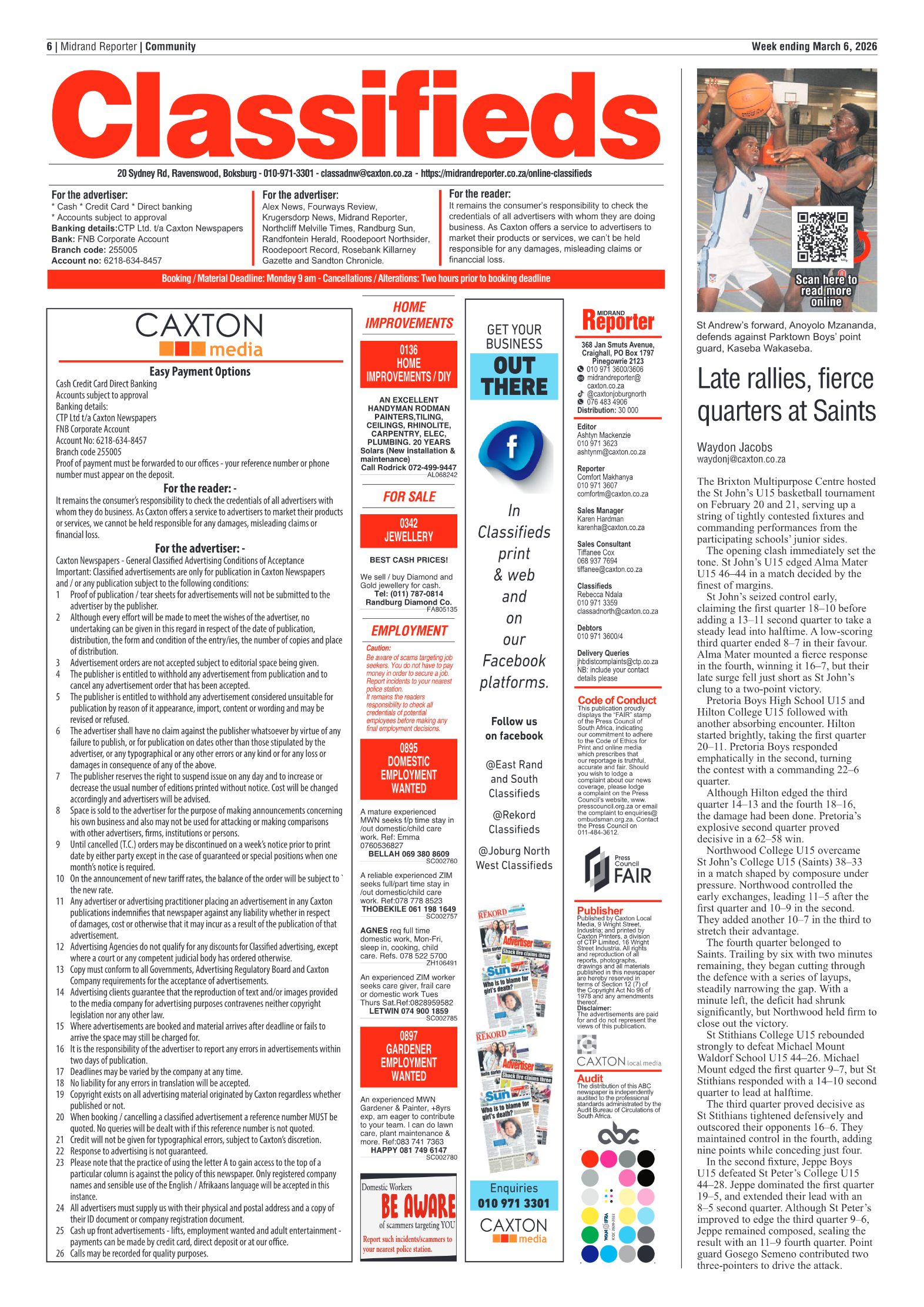 Midrand Reporter 6 March 2026 page 6