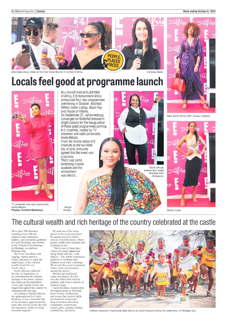Midrand Reporter 6 October 2023 page 8