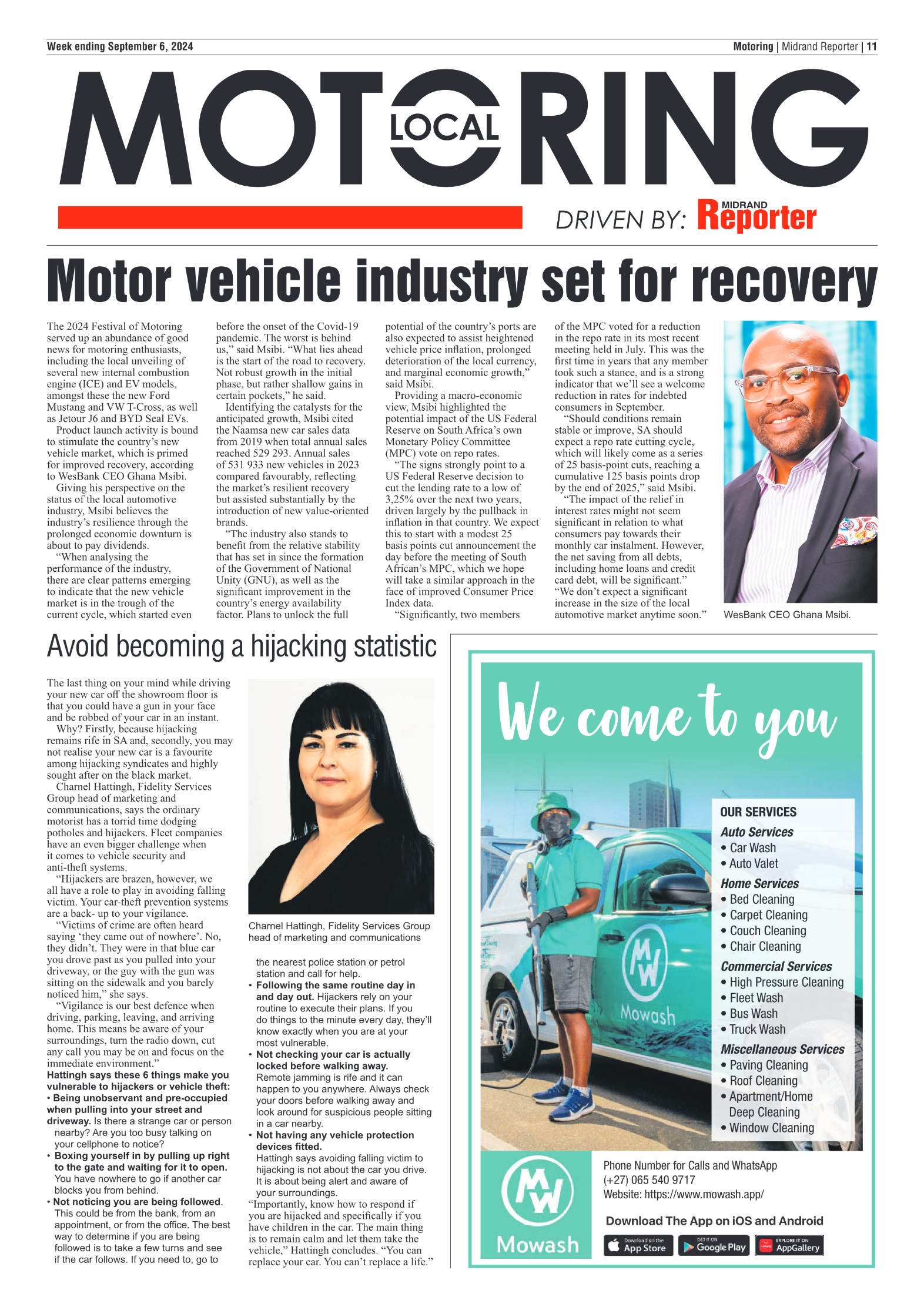 Midrand Reporter 6 September 2024 page 11