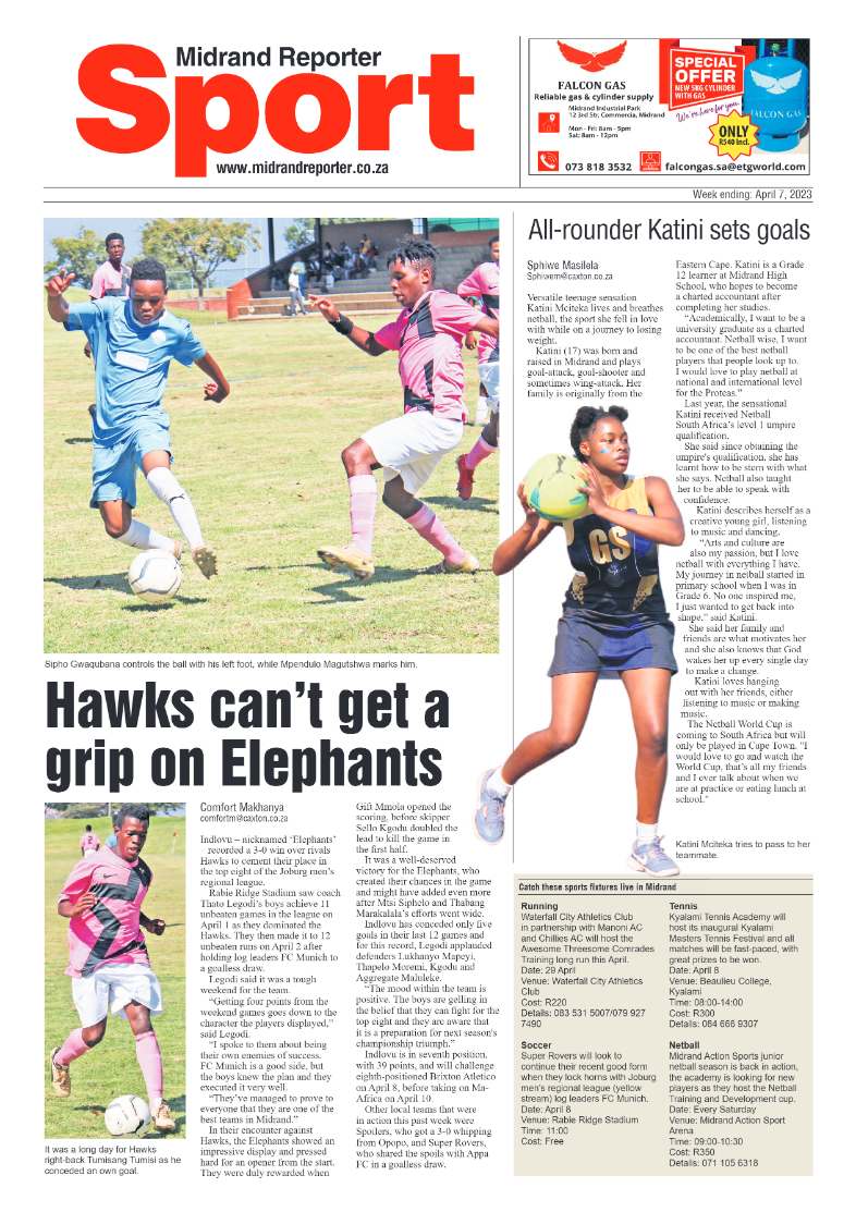 Midrand Reporter 7 April 2023 page 16