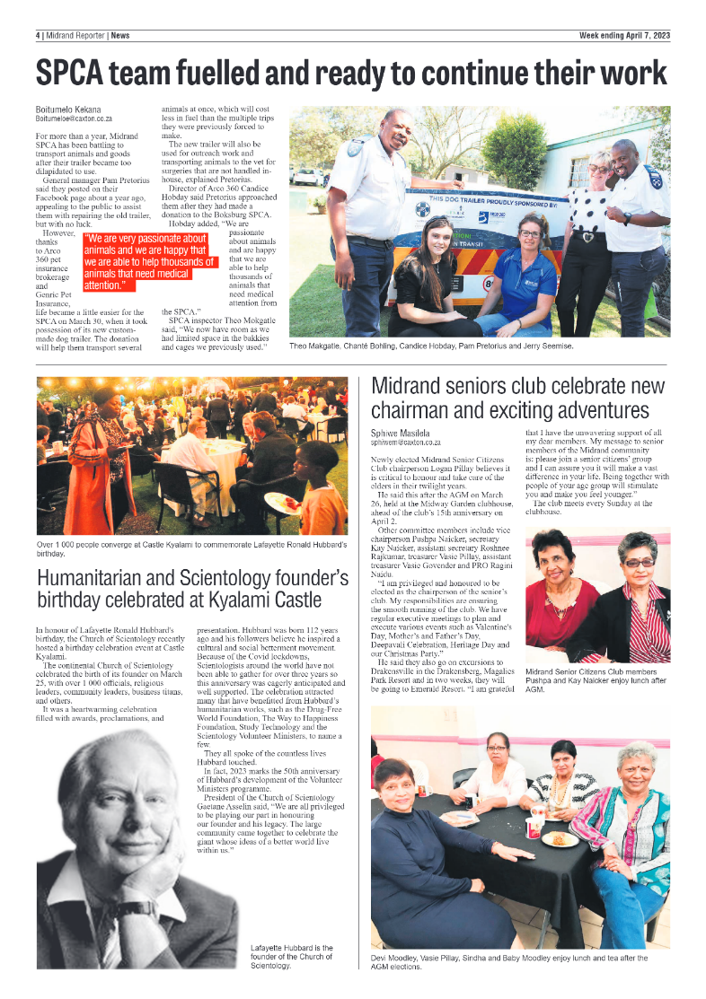 Midrand Reporter 7 April 2023 page 4