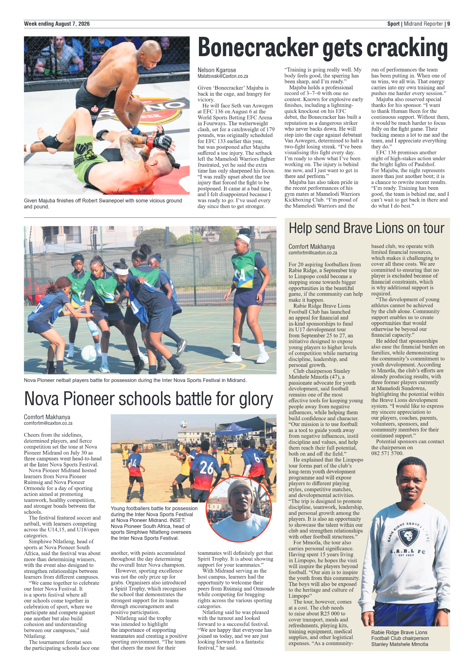 Midrand Reporter 7 August 2026 page 11