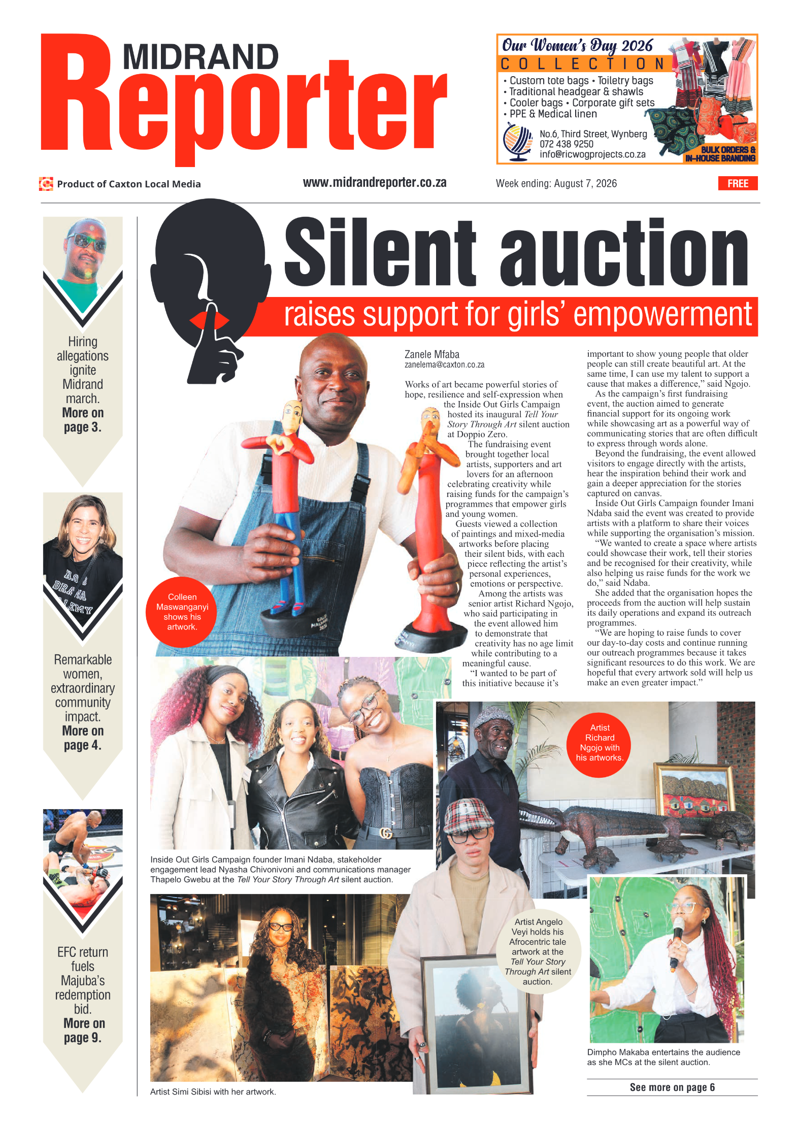 Midrand Reporter 7 August 2026 page 3