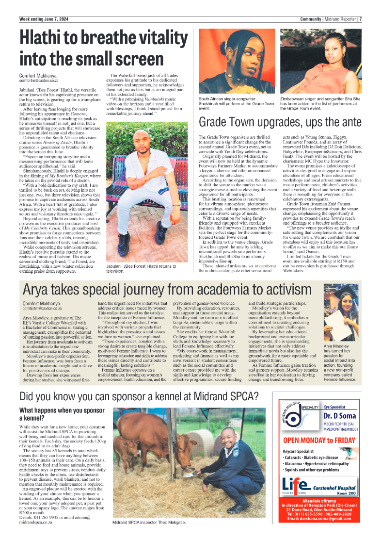 Midrand Reporter 7 June 2024 page 7