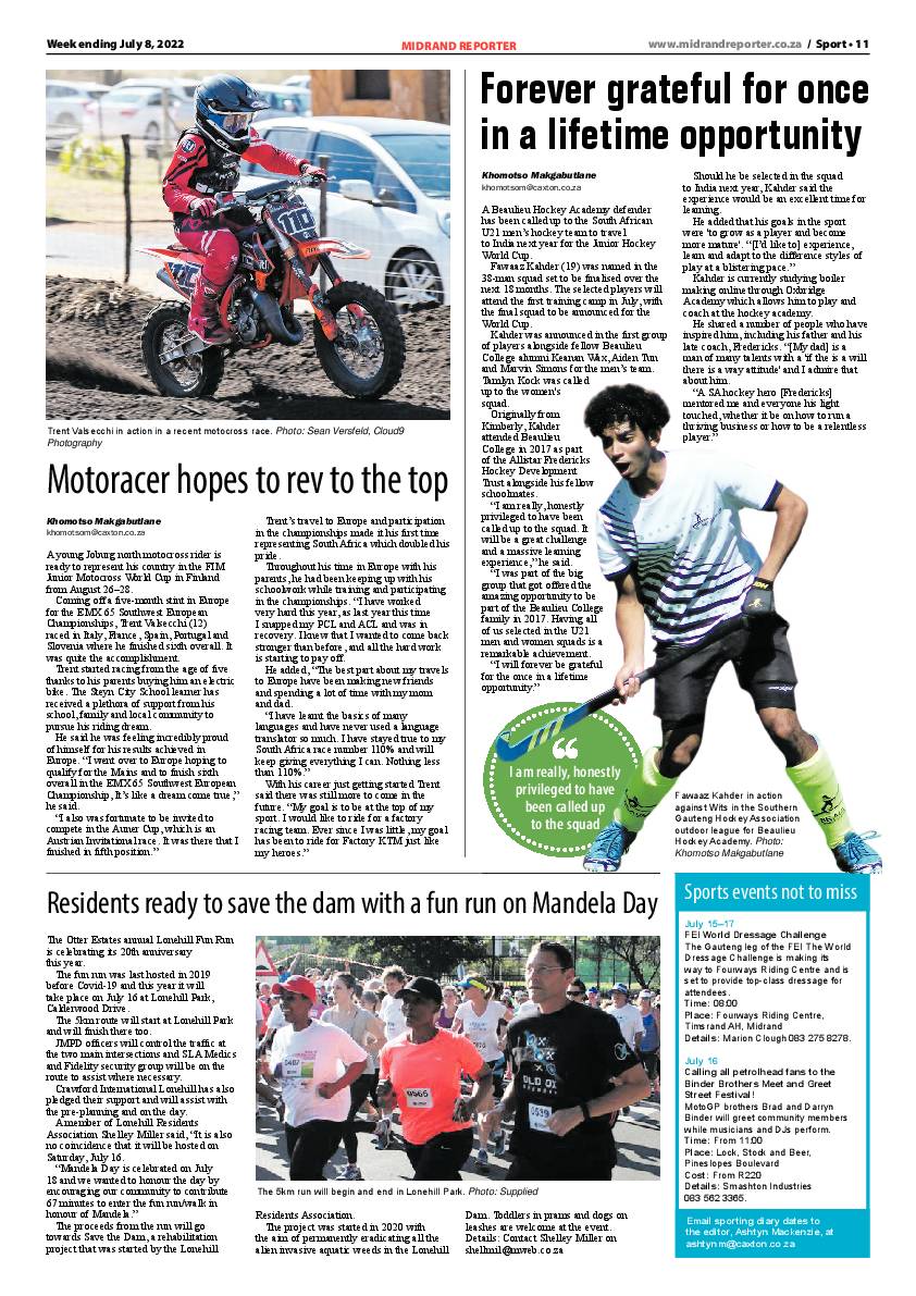 Midrand Reporter 8 July 2022 page 11