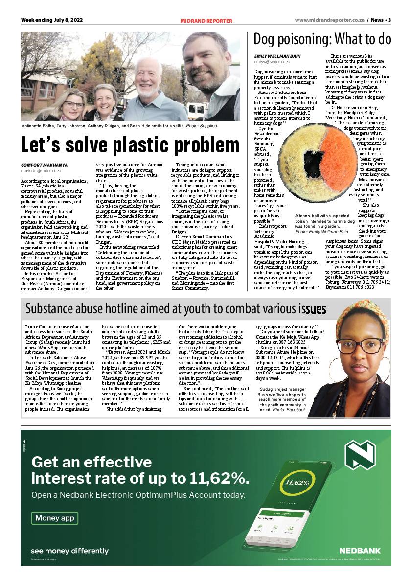 Midrand Reporter 8 July 2022 page 3