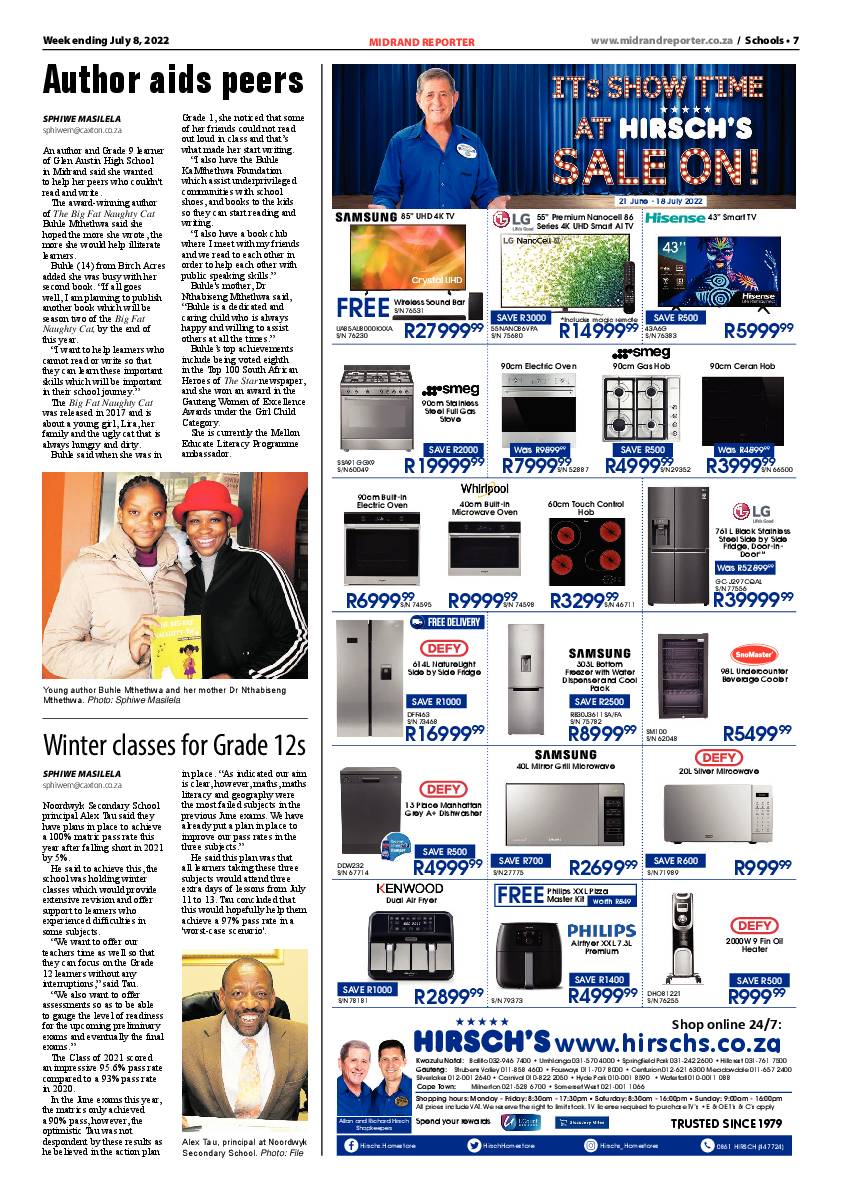 Midrand Reporter 8 July 2022 page 7